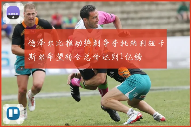 德泽尔比推动热刺争夺托纳利纽卡斯尔希望转会总价达到1亿镑